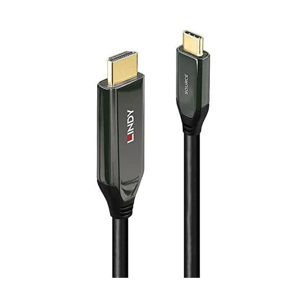 Lindy Cabo Adaptador USB Tipo C para HDMI 8K60 3m Preto 43369