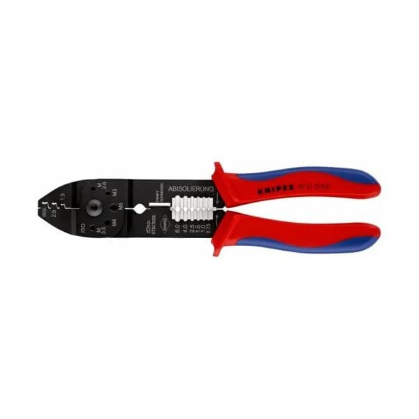 Knipex Crimping Pliers Burnished 215 Mm Laranja