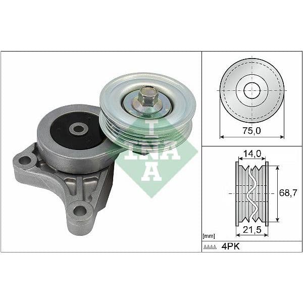 Ina Tensor de Correia, Correia Trapezoidal e - 534056510