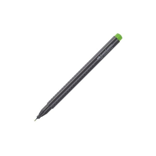 Pack 2 Marcador Fino Verde Erva 0,4mm Faber Castell 1303031 - 1303031