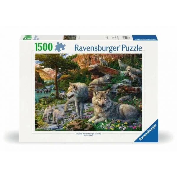 Ravensburger Wolves in Spring Puzzle 1500 Peças - S71008953
