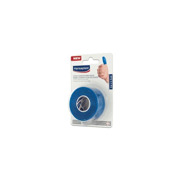Hansaplast Fita Coesiva para Dedos Cor Azul 5mx2,5cm