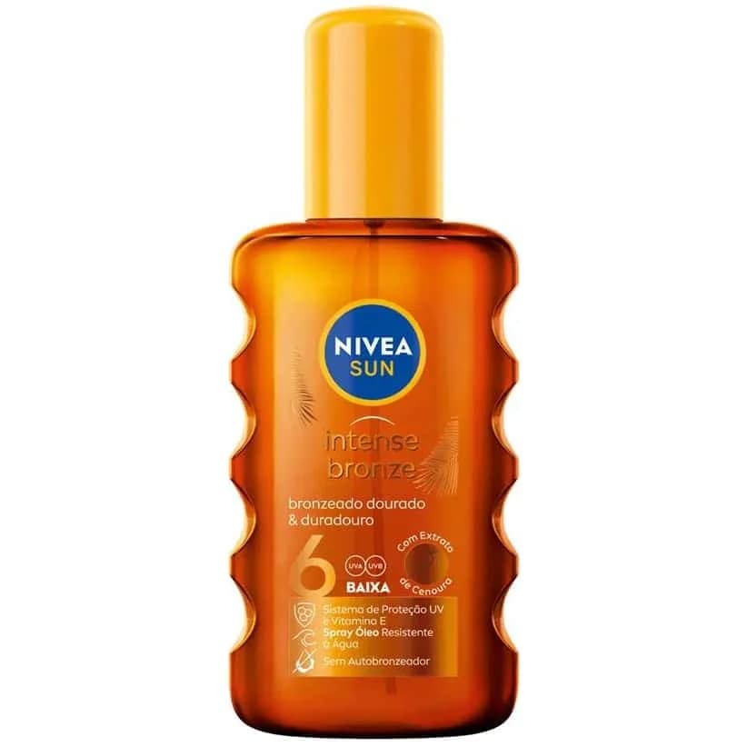 Spray Óleo Intense Bronze Cenoura FP6 Nivea