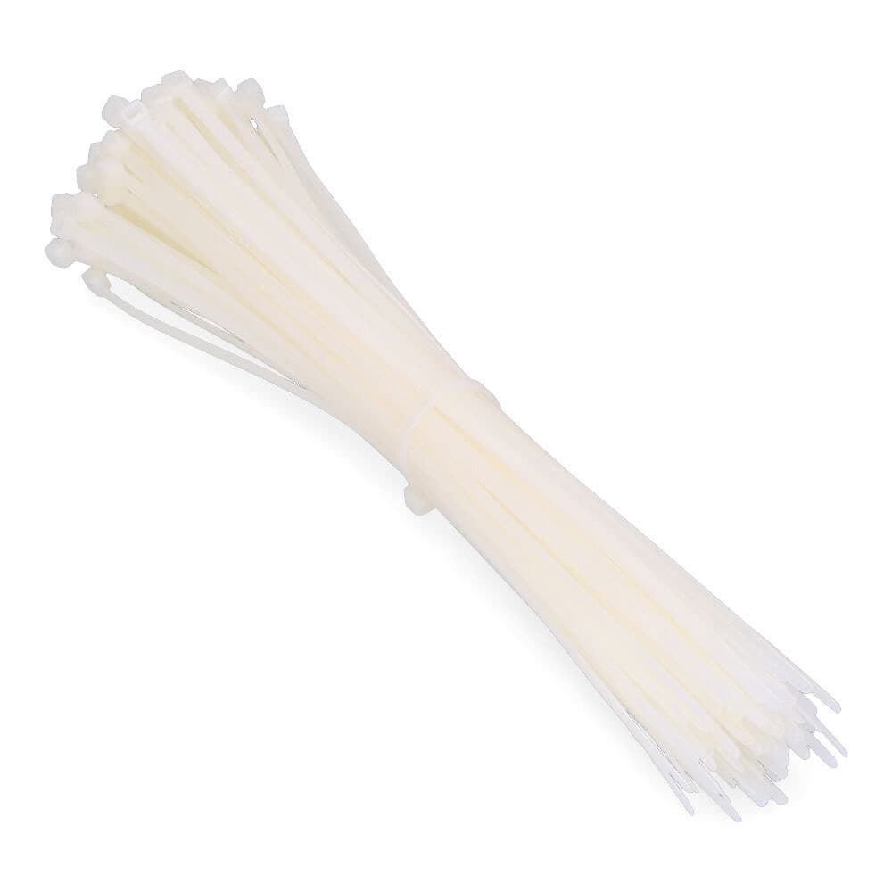 Abraçadeira de nylon bn 3.6x200mm natural 100un. fischer