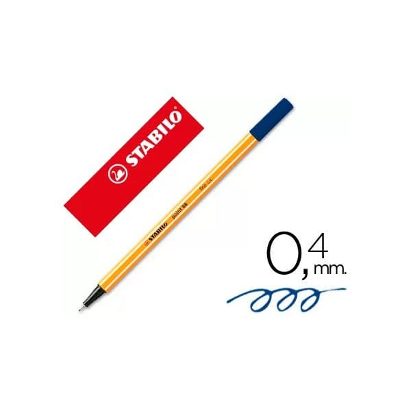 Stabilo Marcador Point 88 0.4mm Azul Escuro 1 Un.