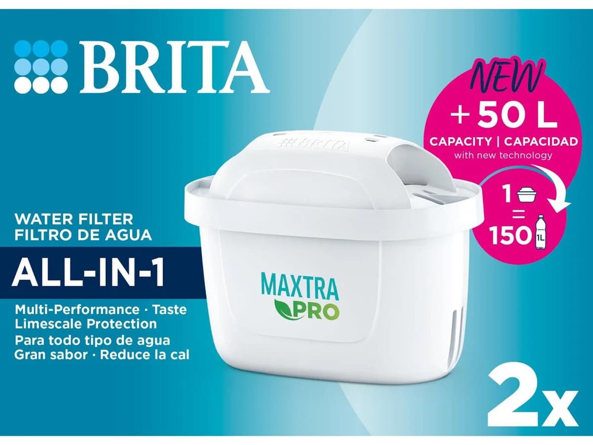 Brita Pack de 2 Filtros de Água Maxtra Pro