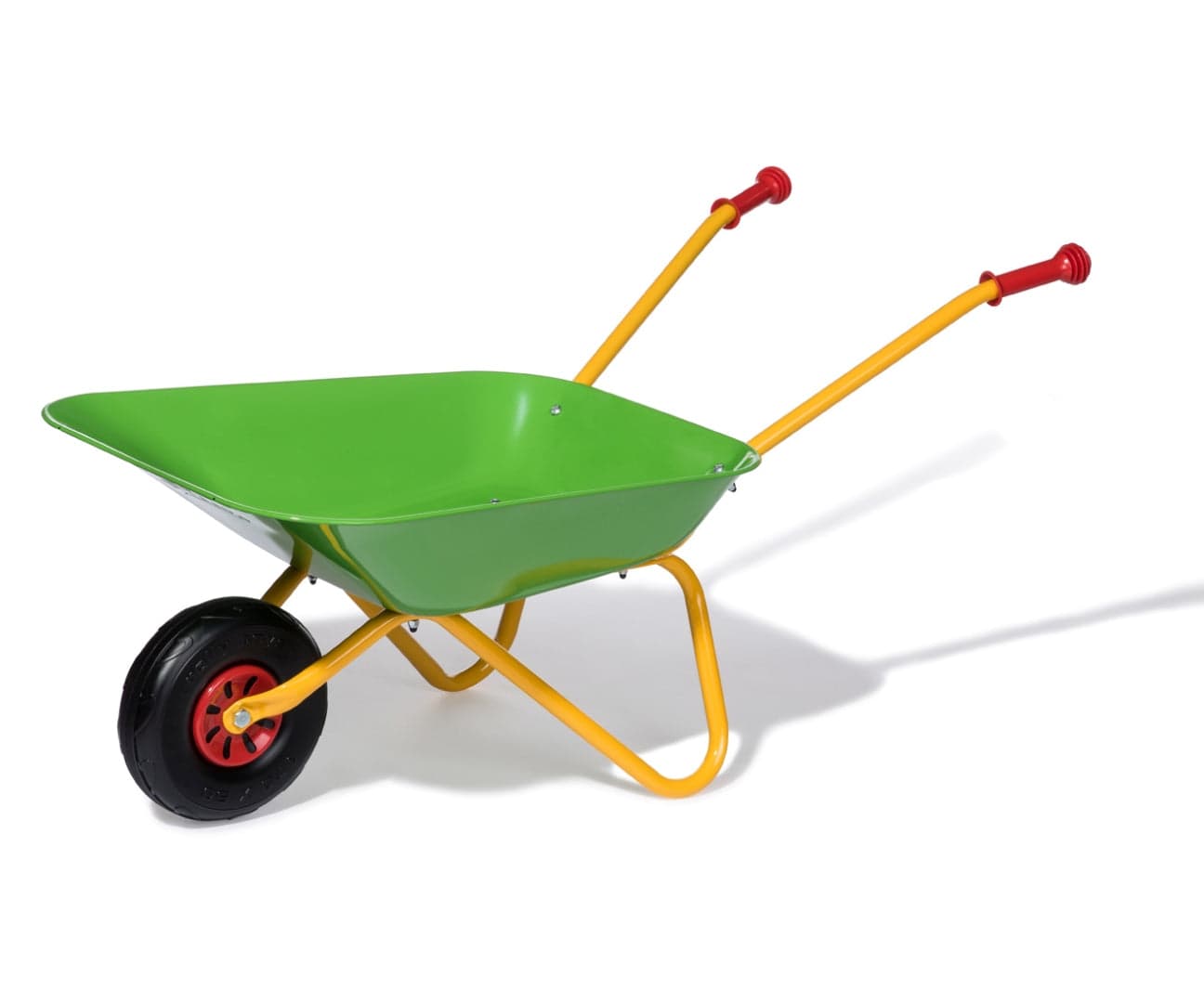 Carrinho De Mão Metálico Verde Rolly Toys