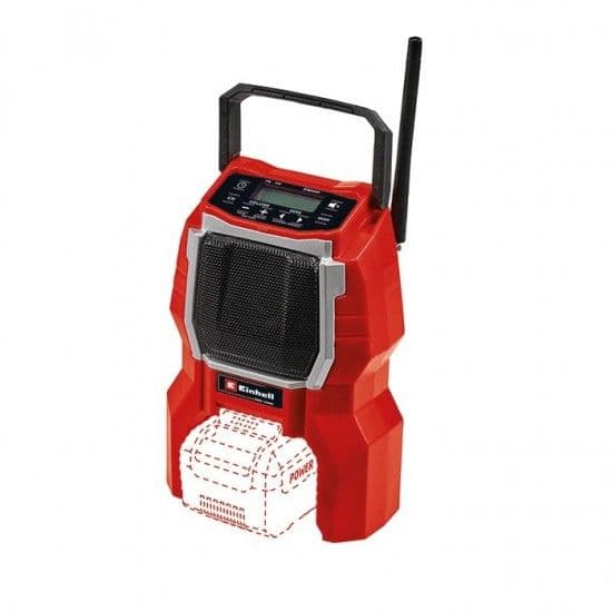 Einhell Rádio TC-RA 18 Li BT - Solo Bluetooth Vermelho