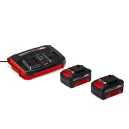 Pack carregador e baterias 2x 4,0Ah & Twincharger Einhell