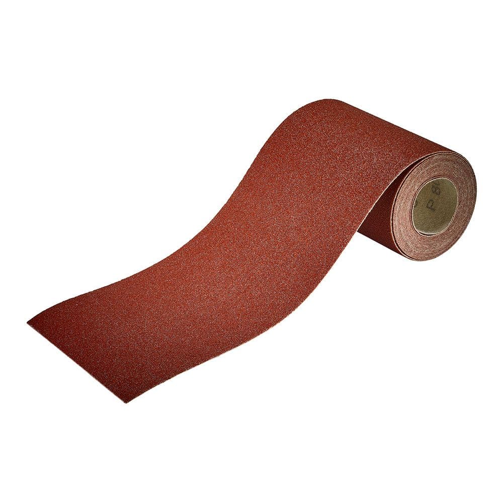 Wolfcraft Rolo de Papel Abrasivo Adesivo 1740000 Grão 80 4m x 115mm
