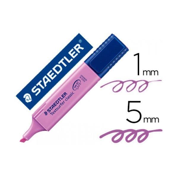 Staedtler Marcador Fluorescente Textsurfer Classic 364 Violeta 10 Un. - L64795