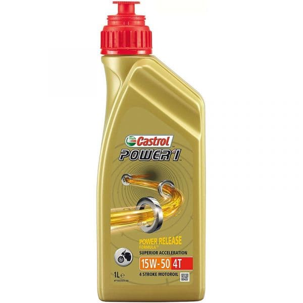Castrol Óleos e Spray Power 1 4T 1L 15W-50