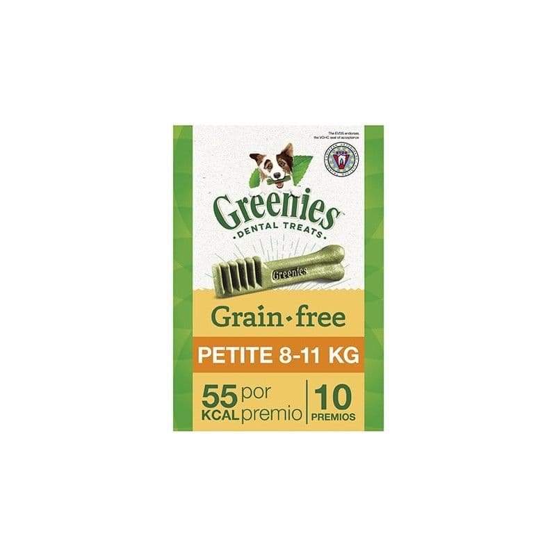 Sacos Petite Greenie Grain Free x 10und 170g