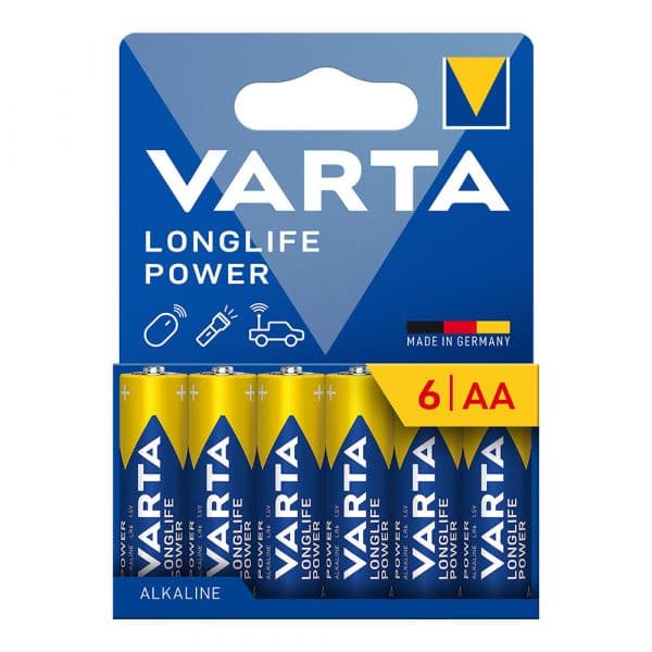 Varta Longlife Power AA 6 unidades