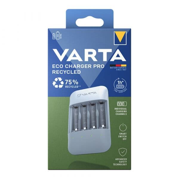 Varta Carregador Eco Charger Pro Recycled 57683 101 111