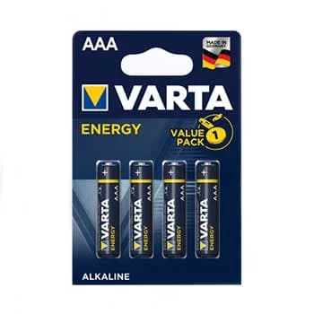 Varta Pilhas Energy AAA/LR3 1.5V 1100mAh Pack 4 Un.