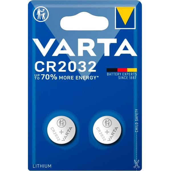 Varta Pilha de Lítio CR2032 3V 2 Un.