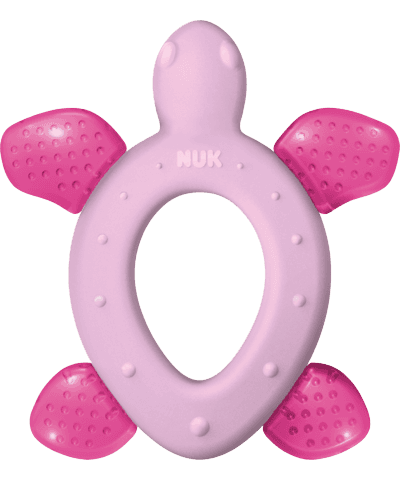 NUK Anel de Dentição Tartaruga Rosa