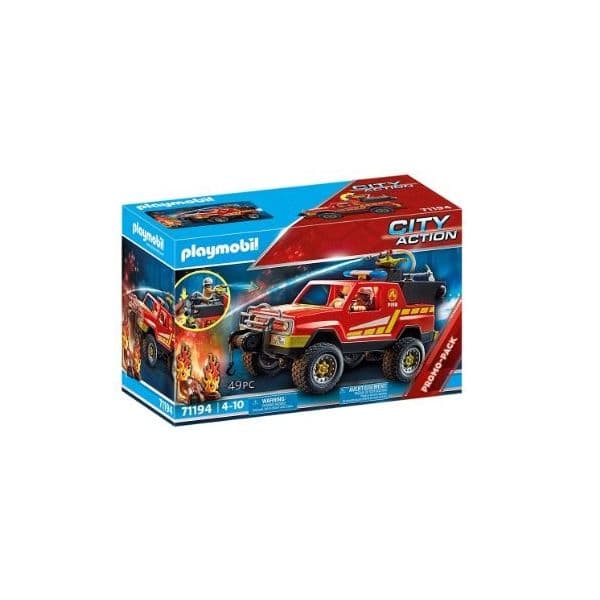 Playmobil City Action Camião dos Bombeiros 49 Peças - 71194