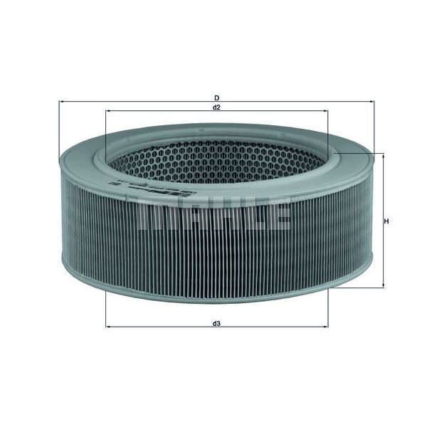 Mahle Filters Filtro de Ar - LX284