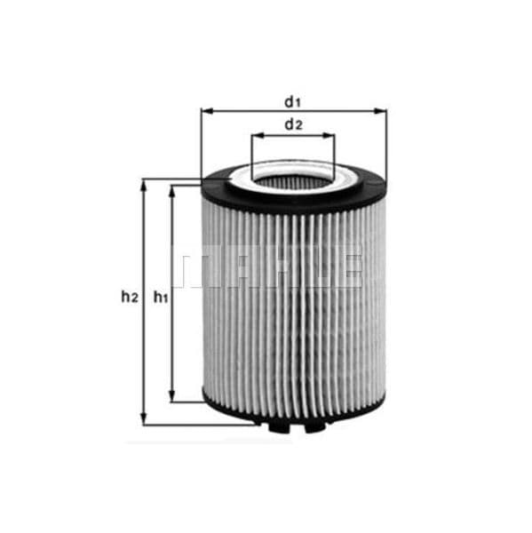 Mahle Filters Filtro de Óleo - OX367D