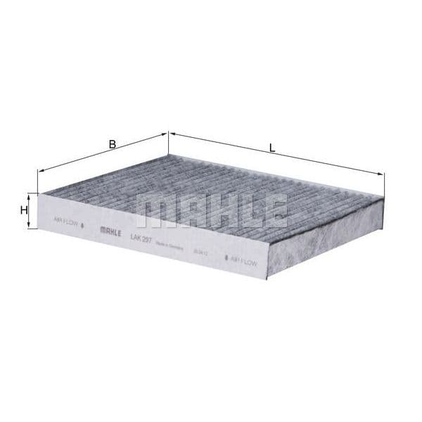 Mahle Filters Filtro, Ar do Habitáculo - LAK297