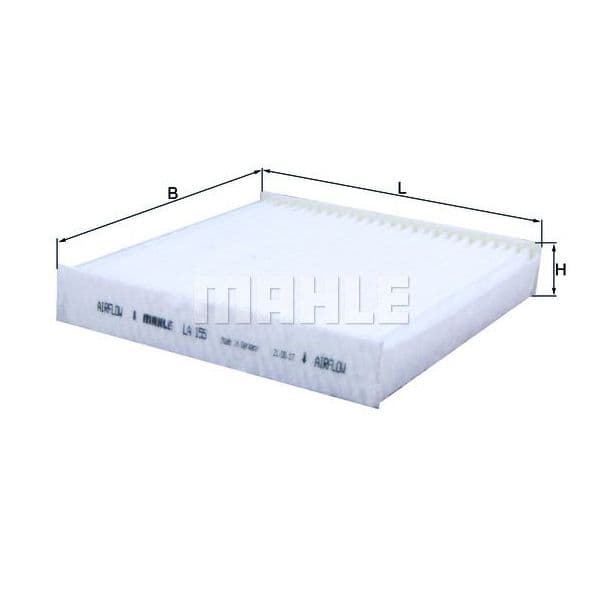 Mahle Filters Filtro, Ar do Habitáculo - LA155