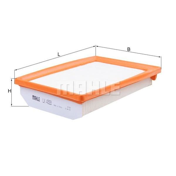 Mahle Filters Filtro de Ar - LX4333