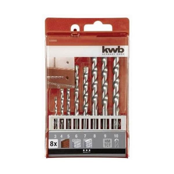 Einhell Caso de 8 Brocas de Pedra de 3-10 mm. 49038900