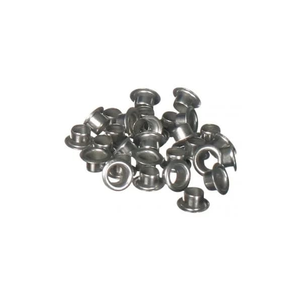 Skrebba Rebites Metal 6mm p/ Perfurador - 100 un.