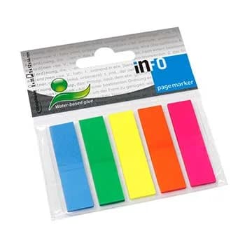 InfoNotes Sinalizadores 5 Cores 1 Un.