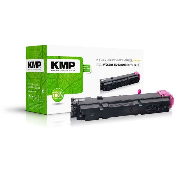 Toner KMP Printtechnik AG Kyocera TK-5380M Magenta Compatível