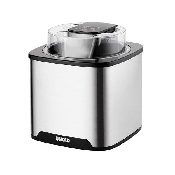 Unold Máquina gelo Gelato 48855 Inox/Black 1.5L