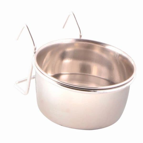 Trixie Comedouro Inox c/Suporte pra Aves 150ml
