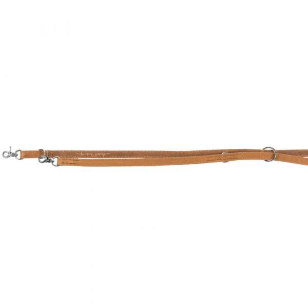 Trixie Trela Ajustável Rustic Couro Castanho Escuro 2 m/12 mm
