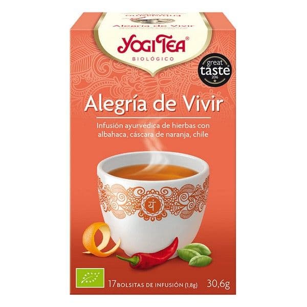 Yogi Tea Bio Reconfortante, 17 Saquetas