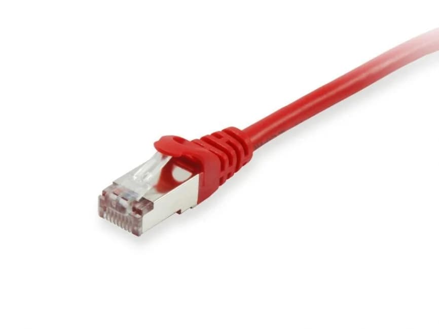 EQUIP Cabo de Rede RJ45 Cat.6 S/FTP 2,0m Vermelho - 605521
