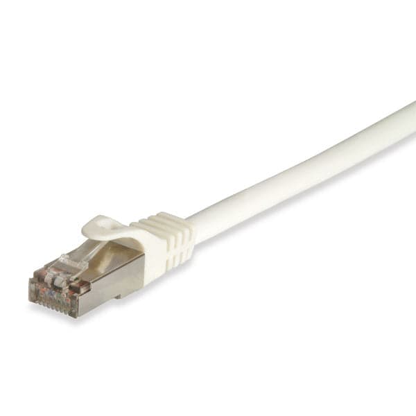 Cabo de Rede RJ45 Equip Cat.7 S/FTP Branco 3m