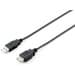 Equip 128851 cabo USB 3 m USB 2.0 USB A Preto