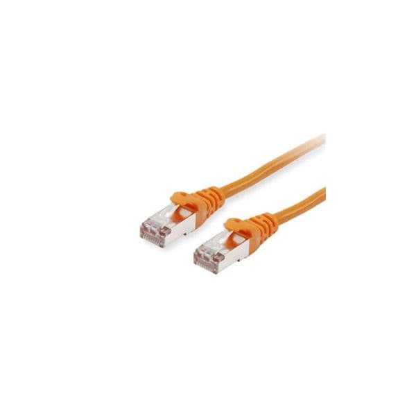 Equip Chicote CAT6 S/ftp Lszh Laranja - 0.25MT 605573