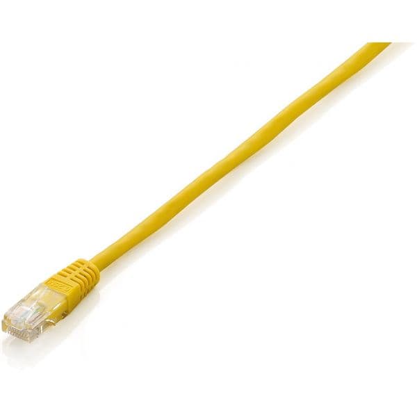 EQUIP Cabo de Rede UTP Cat.6 RJ45 5m Amarelo - 625464