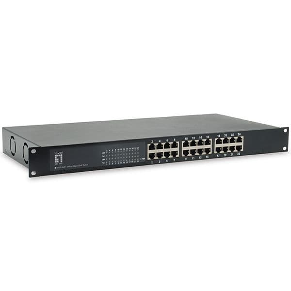 Level One Switch 24-Port Gigabit PoE GEP-2421W630