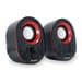 Colunas Equip Life 2.0 USB 6W Preto/Vermelho