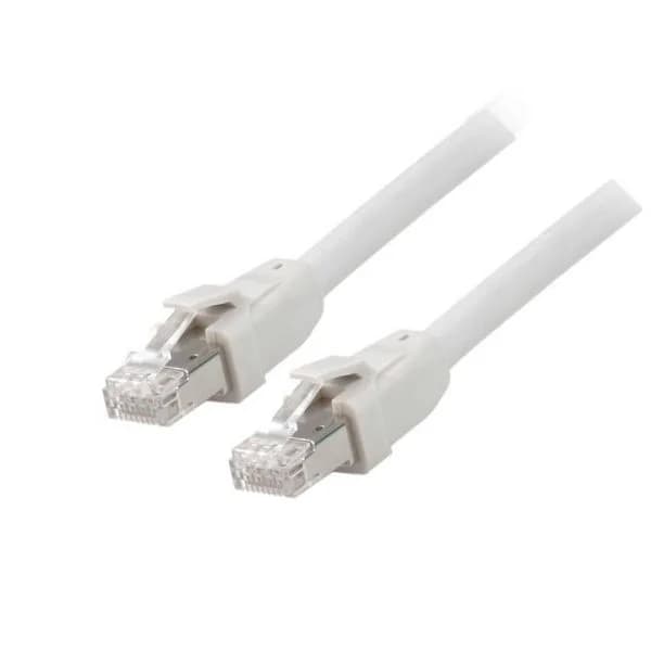Equip Cat 8.1 S/FTP (PIMF) Patch Cable, LSOH, Grey color, 2.0M - 608011