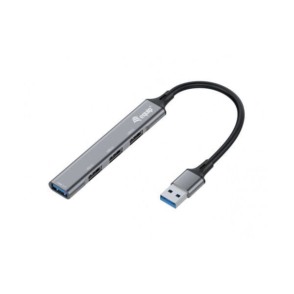 Equip Hub 128960 4-Port USB 3.0/2.0 Prateado