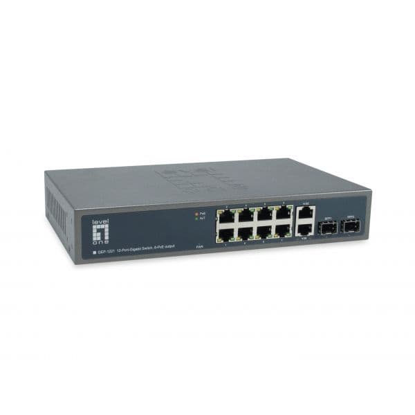 LevelOne Switch 10 Portas GEP-1221