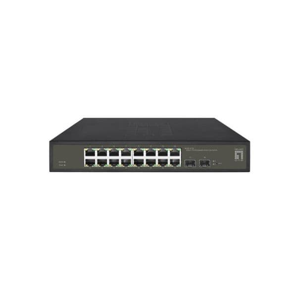LEVEL ONE SWITCH HILBERT 18-PORT GIGABIT SMART LITE16 X GIGABIT RJ45 2 X GIGABIT