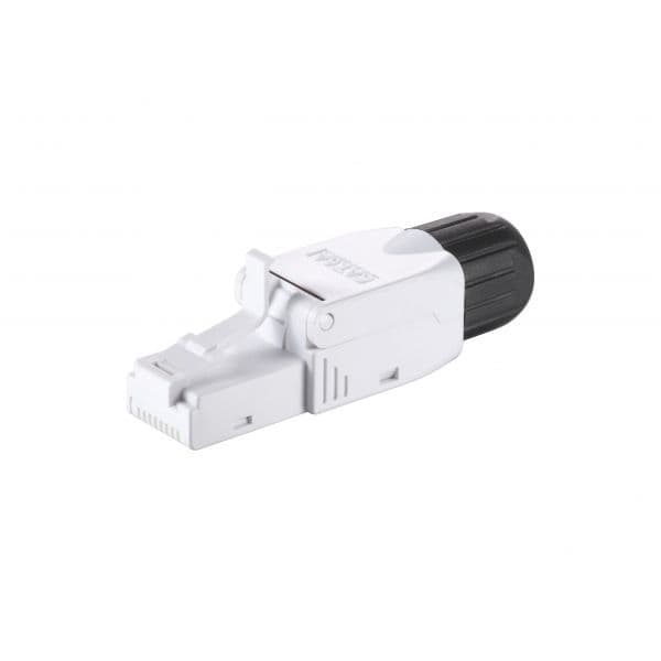 Equip 121162 Conector RJ45 Cat6A UTP 5 Peças Preto Branco