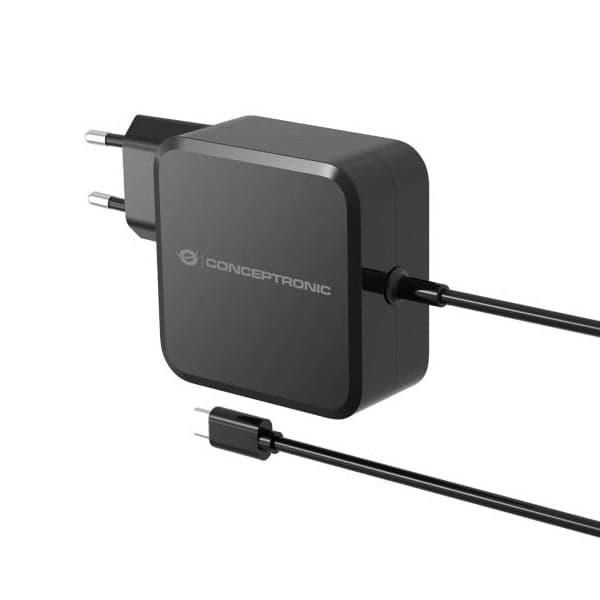 Conceptronic Carregador Universal GaN 100W USB-C Black