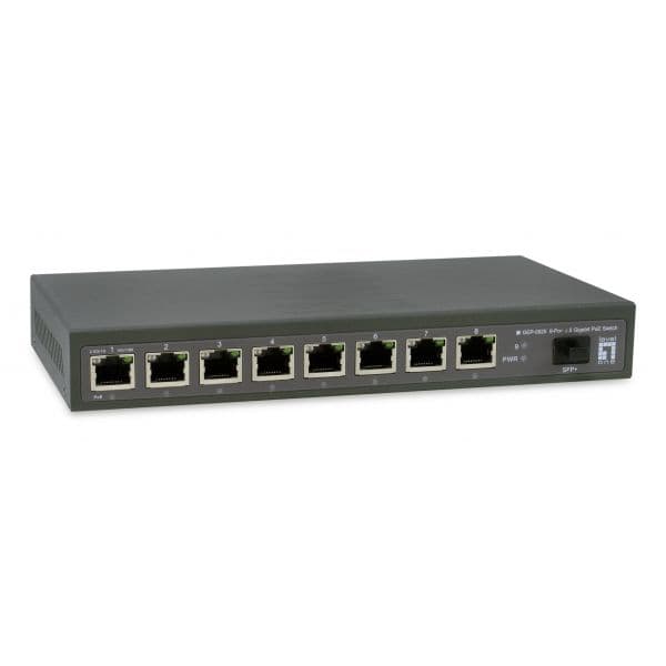 LevelOne Switch 9 Portas GEP-0925 Black